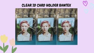 📦Unboxing Clear ID Card Holder Bantex [upl. by Lashoh]