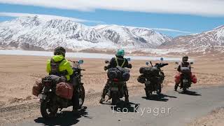 Hanle to Tso Moriri  Frozen Lake  Winter Ladakh  India Bull Riders Hyderabad  Ride the Soul [upl. by Nakasuji]