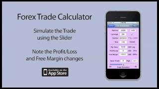 Forex Trade Calculator  iPhone App [upl. by Rick355]