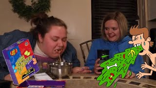 Bean Boozled Challenge PUKE WARNING [upl. by Allesor]