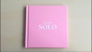 ♡Unboxing Jennie 제니 1st Single Album Photobook SOLO 솔로♡ [upl. by Orlosky]