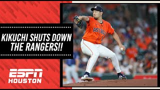 Kikuchi SHUTS DOWN the Rangers as Astros win Silver Boot again [upl. by Tdnerb116]