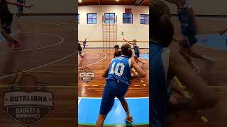 🏀Mattia motivation under15 vs Piani basketball highlights [upl. by Oulman603]