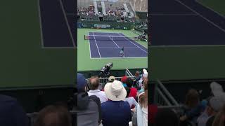 Tennis Solid Approach  Eliese Mertens amp Qiang Wang BNP Paribas Indian Wells 2019 [upl. by Erej]