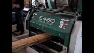 WoodMizer E430 Industrial Edger now called EG400 [upl. by Rupert]