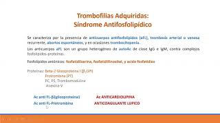 Clase 4 Trombofilias [upl. by Auberon]