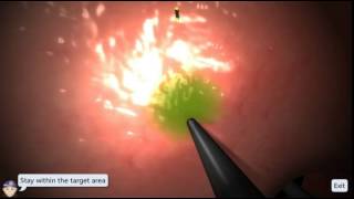 EndoSim Fundamental Endoscopy Skills 2 Retroflexion [upl. by Oijimer888]