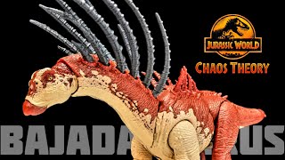 Mattel Jurassic World Chaos Theory Gigantic Trackers Bajadasaurus Review [upl. by Minsat144]