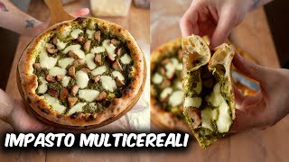 Ricetta Pizza Napoletana con Farina Multicereali [upl. by Aurelie]