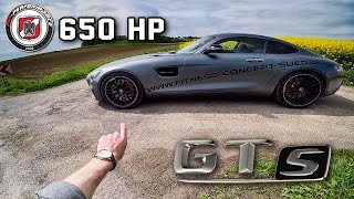 Mercedes AMG GTS 650 HP PP Performance REVIEW POV Test Drive by AutoTopNL [upl. by Eelasor]