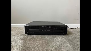 Sony CDPCE505 5 Compact Disc CD Player Changer [upl. by Switzer307]