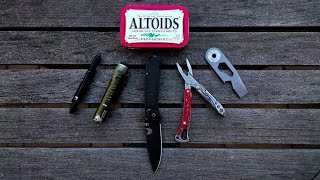 An Entire EDC That Fits Inside of an Altoids Tin [upl. by Vatsug154]