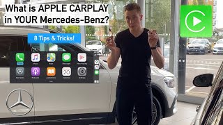 APPLE CARPLAY in YOUR Mercedes Benz with COMAND  How to Set Up [upl. by Dunc]