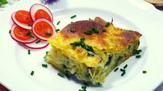 Torta Salata con Cavolo Bianco MODESTAMENTE BUONA  Savory Pie with White Cabbage [upl. by Anohr310]