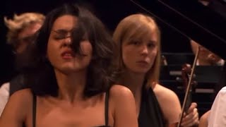 Khatia Buniatishvili at the apex of Rach 3 [upl. by Arawaj]