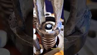 Valve Lock adjustment in shortfeeds mechanical workshop youtubereel viral trend [upl. by Sheree]