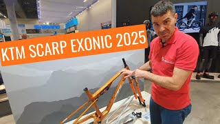 Traumfully mit ausgefallener Optik  KTM Scarp Exonic FrameKit 2025  Tretmühle Stuttgart [upl. by Ydollem]