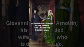 The Arnolfini Portrait by Jan van Eyck art painting history [upl. by Ginder]