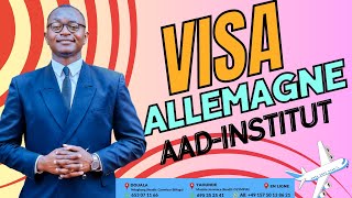 Visa formation professionnelle en Allemagne si ton dossier navance pas viens à AADInstitut [upl. by Francesca]