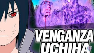 La venganza de Sasuke Sasuke vs Danzo naruto [upl. by Lesab]