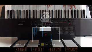 Swap sans theme in piano [upl. by Enreval]