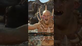 Crazy ratbag looking orc lotr shadowofwar shadowofmordor [upl. by Washington]