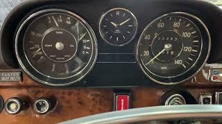 1972 MercedesBenz 300SEL 45 Cold Start [upl. by Fiann549]