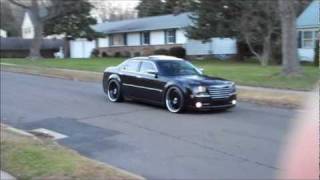 Chrysler 300c 24s Black on Black [upl. by Attenaj585]