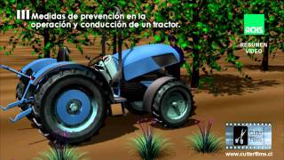 Cápsula sobre prevención de riesgos en Tractores Agrícolas [upl. by Goldina]