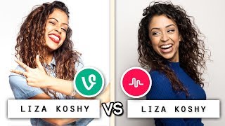 Liza Koshy Best Vines vs Musically Compilation  Whos the Best [upl. by Kial]