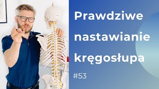 Prawdziwe nastawianie kręgosłupa  AUTOTERAPIA W 5 MINUT 53 [upl. by Lesnah]