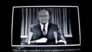 Eisenhower warns us of the military industrial complex rus [upl. by Myrlene534]