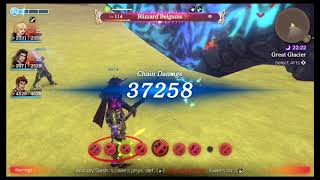 Xenoblade Chronicles Definitive Edition  Blizzard Belgazas Lv114 Superboss vs Lv25100 coin max [upl. by Tybi679]