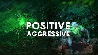 GODSLAVE  Positive Aggressive  Lyric Video [upl. by Ronna]