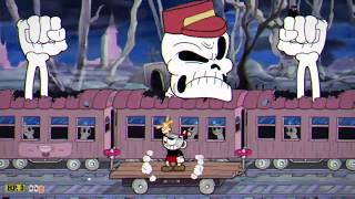 CupheadWORLD RECORD POST PATCH0057ExpertNo DamageS GradePhantom Express [upl. by Suolevram]