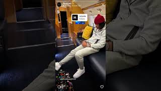 USA artist Lil Baby on IG “I’m on a jet” [upl. by Engelbert]