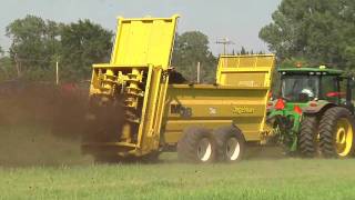 Degelman  Worlds Best Manure Spreader [upl. by Nosylla]