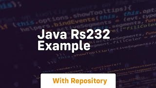 java rs232 example [upl. by Ikkaj]