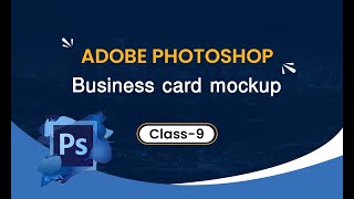 How to create Business card Mockup in Adobe Photoshop 2024 [upl. by Mandler]