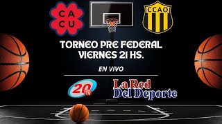 Torneo Pre Federal de Básquet Atlético Ceres Vs Central Arg Olimp [upl. by Patricio692]