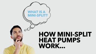 How MiniSplit Heat Pumps Work [upl. by Nasho283]