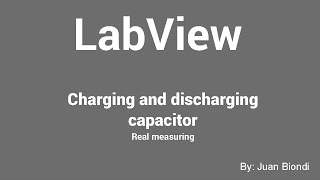 Charge and discharge of a Capacitor [upl. by Dlawso]