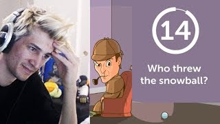 xQc Solves Riddles with Chat [upl. by Ivanah]