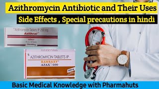 Azithromycin 250 mg  Azithromycin 500 mg tablet uses side effects dose  Azee 500  Azethral [upl. by Atteragram807]