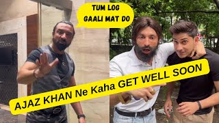 Ajaz Khan apologized to Harsh Beniwal  Harsh Beniwal Vs Ajaz Khan [upl. by Gilly]