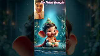 Celebrate Diwali with My Friend Ganesha 🎇 गणेश जी के साथ दीवाली मनाएँ 🌟shorts youtubeshorts [upl. by Adnohsal]