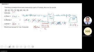 PieBarChartHistogramPolygonMeanMedianMode for grouped and ungrouped Data [upl. by Lamori]