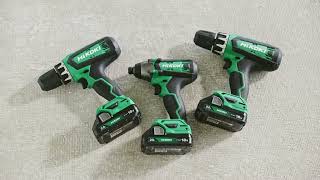 HiKOKI DV18DF 18v Cordless Combi Drill Part of the DF series [upl. by Ylen]