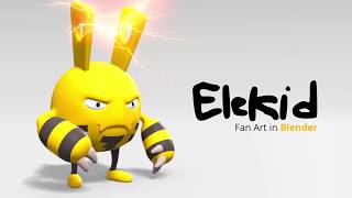 Elekid Pokemon Art [upl. by Arel822]