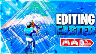 5 SECRET Ways to EDIT FASTER in FORTNITE [upl. by Hung]